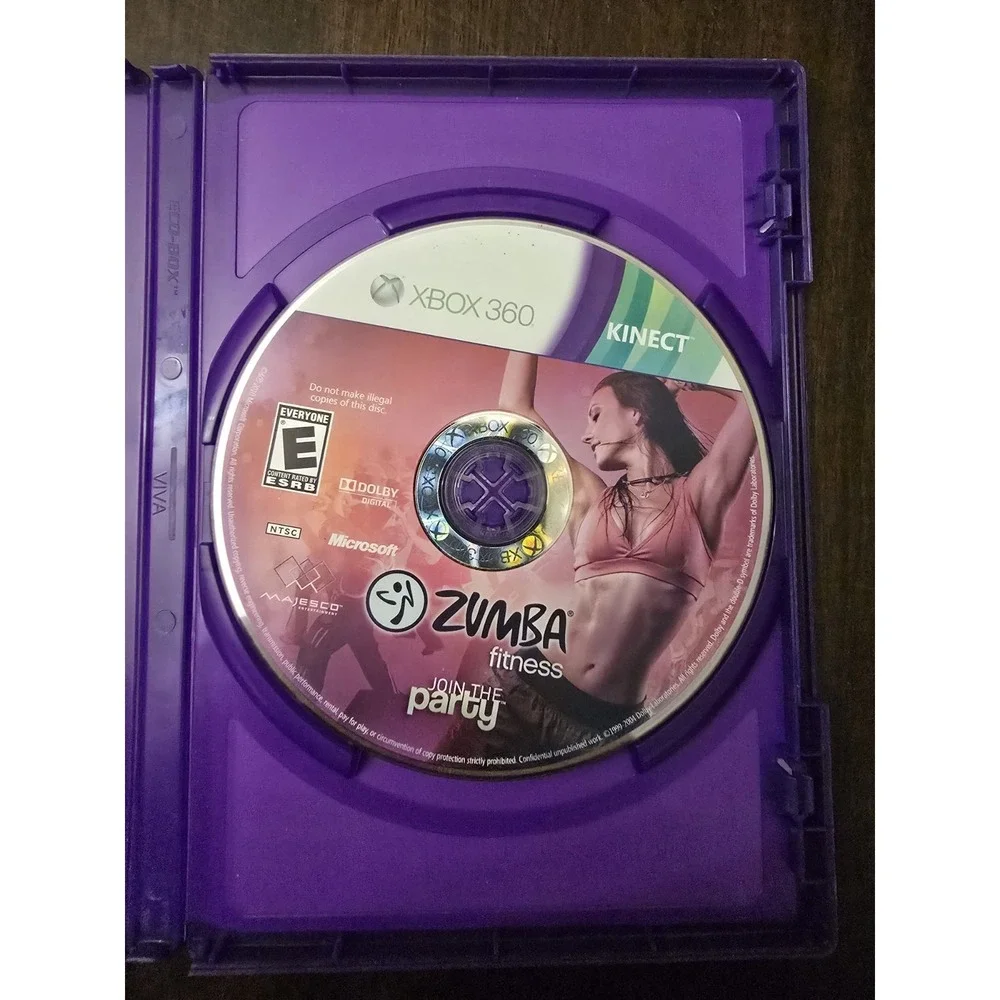Zumba Fitness Xbox 360 Kinect‎ Microsoft Game Studios Majesco Join The Party